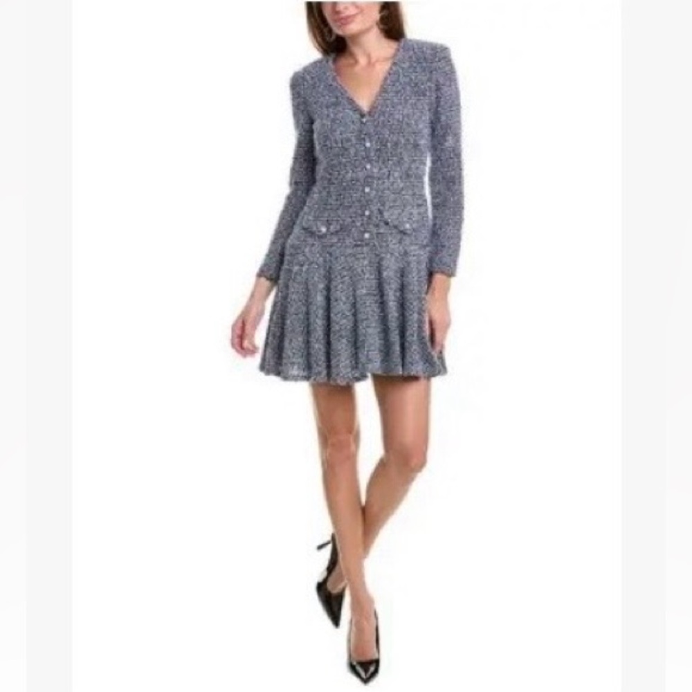 NWT TAYLOR Boucle Knit Dress - Picture 9 of 12